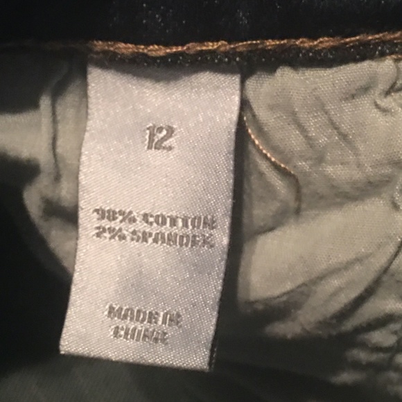 ZD Cropped Jeans with Stitching - Capri - Size 12 - Picture 7 of 8